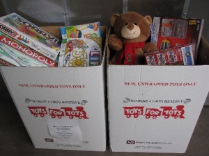 Canon Medical Research USA, Inc. (CMRU) participates in Toys for Tots