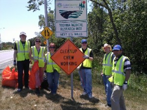 Canon Medical Research USA, Inc. (CMRU) participates in Adopt-a-Highway